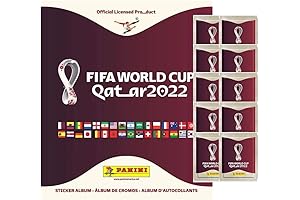 World Cup Qatar 2022 Album + 10 Sticker Packs