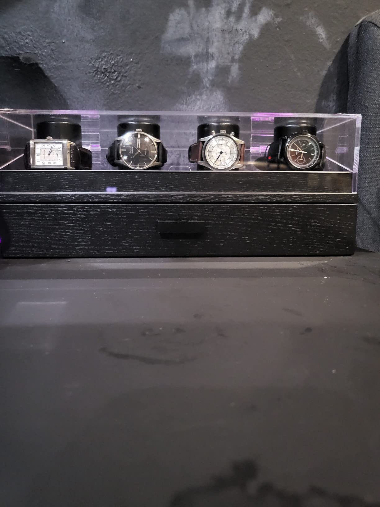 15/mo Finance Watch Display Case Watch Holder Mens Watch Case Watch Organizer for Men Watch