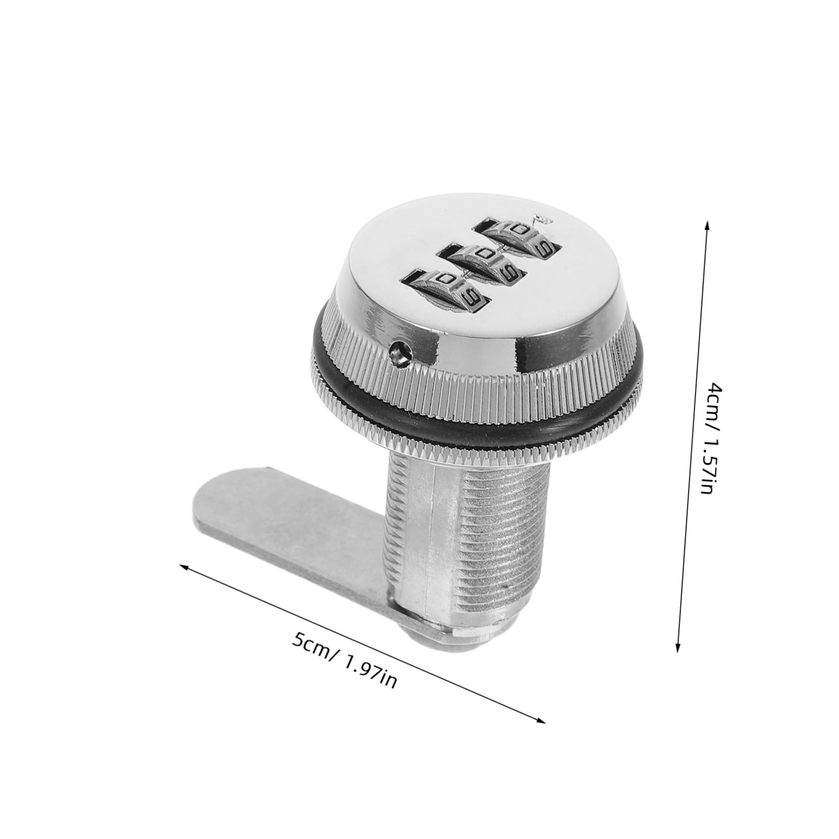 HOLIDYOYO Secure Storage Lock Mailbox Combination Lock 3- Password for Truck Toolbox