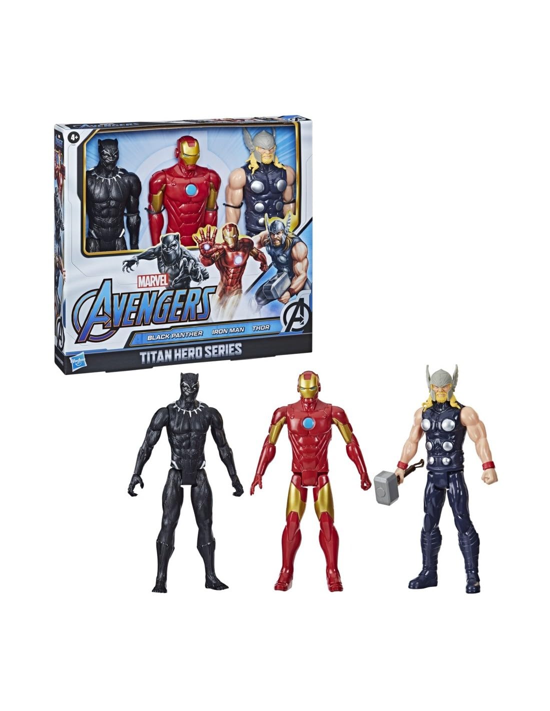 Marvel Figures Titan Hero Series Black Panther Ironman Thor, 30 Cm - Image 3