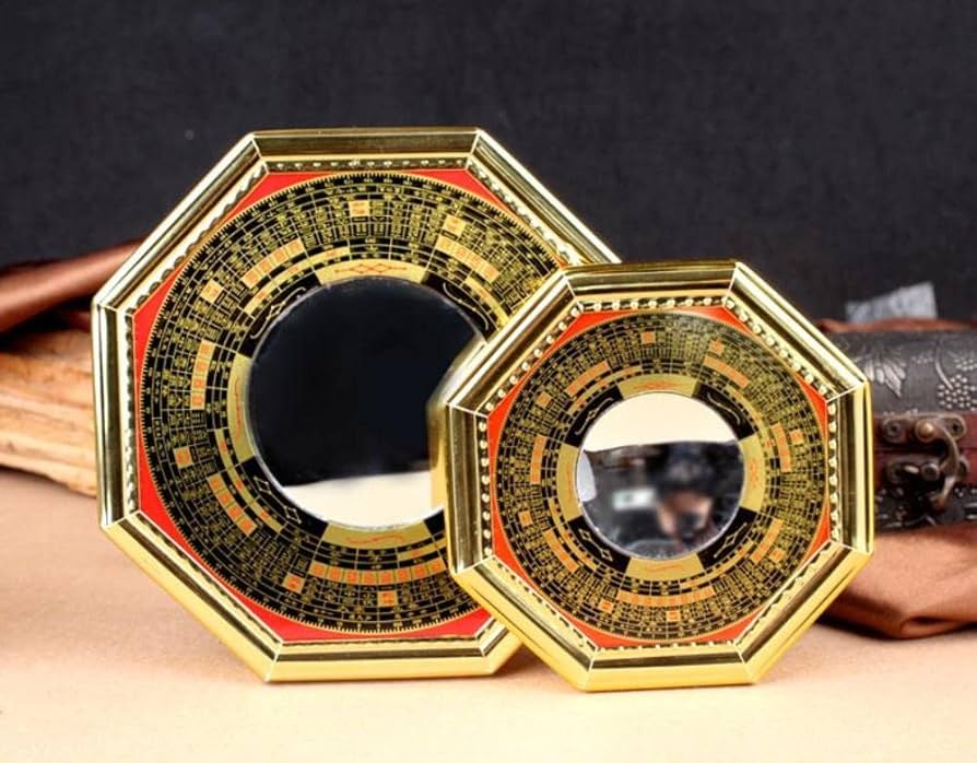 外面太極八卦鏡　風水　運命改善　開運　邪気祓い　M1690 風水太極八卦鏡飾り（霊符入）運気改善 風水グッズ : 中国貿易公司ctc