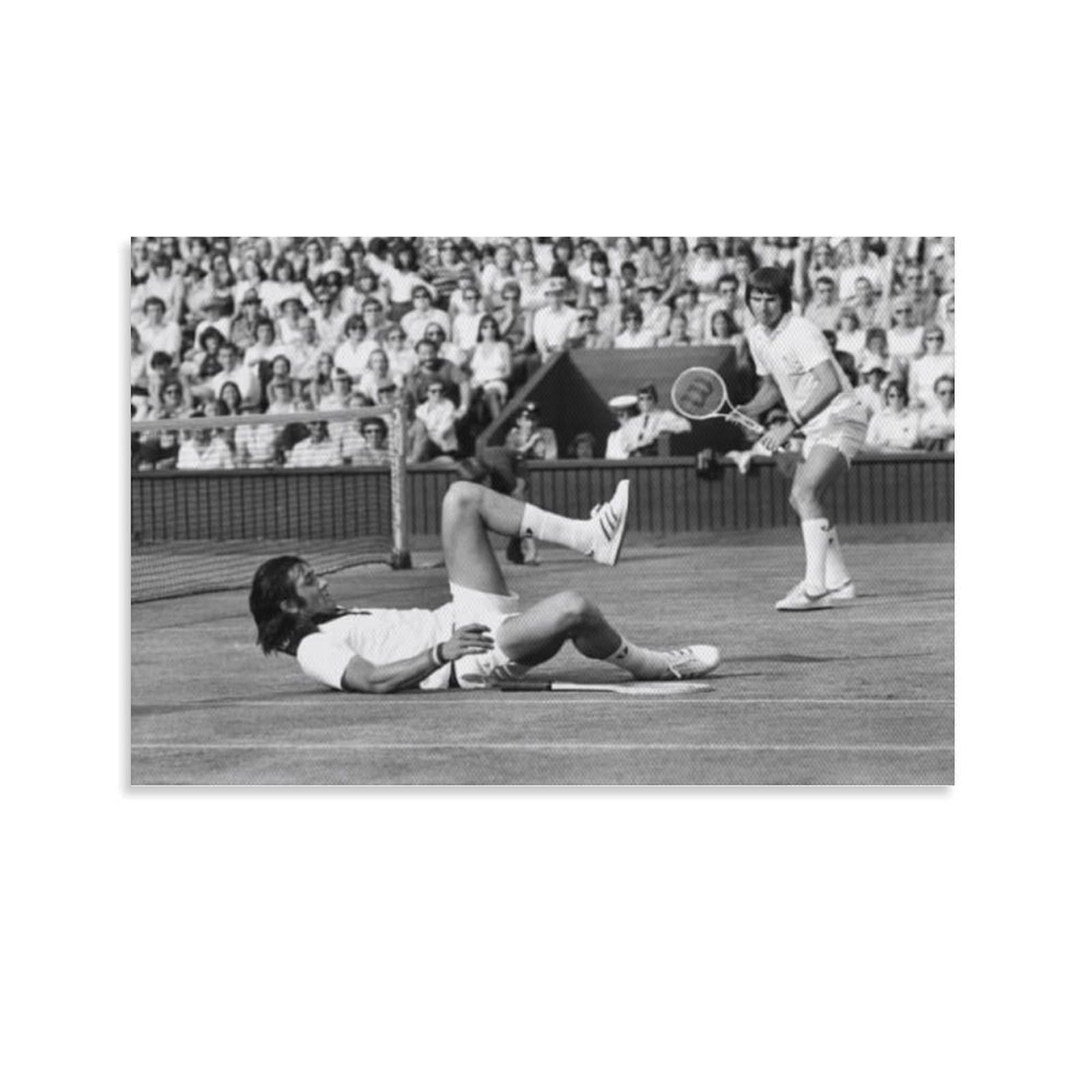 ASUIU Jimmy Connors Canvas Poster Artworks Picture Print Poster Wall Art Painting Canvas Decor Home Posters 16x24inch(40x60cm)