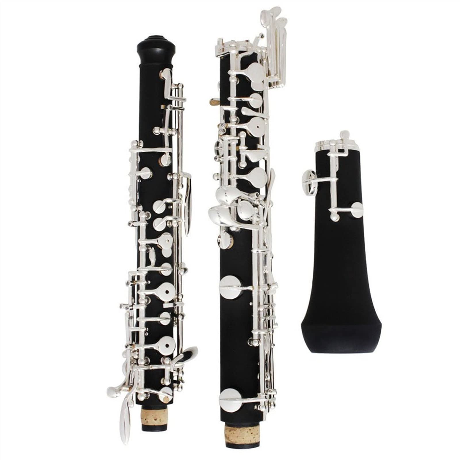 Strumento Oboe Professionale C- Key Ebony Oboe Semi- Automatico Automatico Automatico Stile Automatico in Rame- Placcato Argento Principiante di Oboe