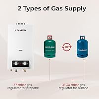 CAMPLUX BD300 11L Gázüzemű Pillanatvíz-melegítő, Konyha/Fürdőszoba, 22 kW 6