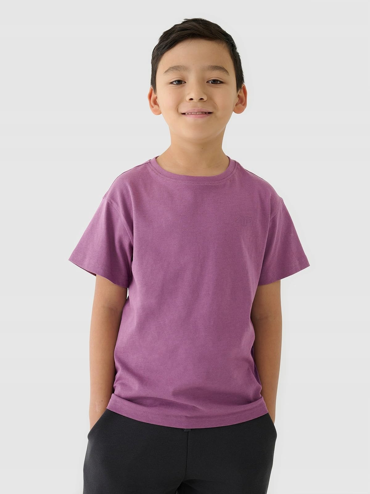 4F T-shirt gładki (2-pack) dziecięcy