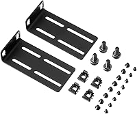 PhyinLan Universal Adjustable 19" Rack Mount Ears Kit for HP ProCurve Aruba HPE Switches - 37+ Models Compatible