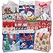 JOYIN 150 Sheets Christmas Tissue Paper Assortment (Ten Colors), 20''x20'' Wrapping Papers for Christmas Party Gift Supplies, Craft Decor, DIY Crafts, Bag&Box Gifts Wrapping