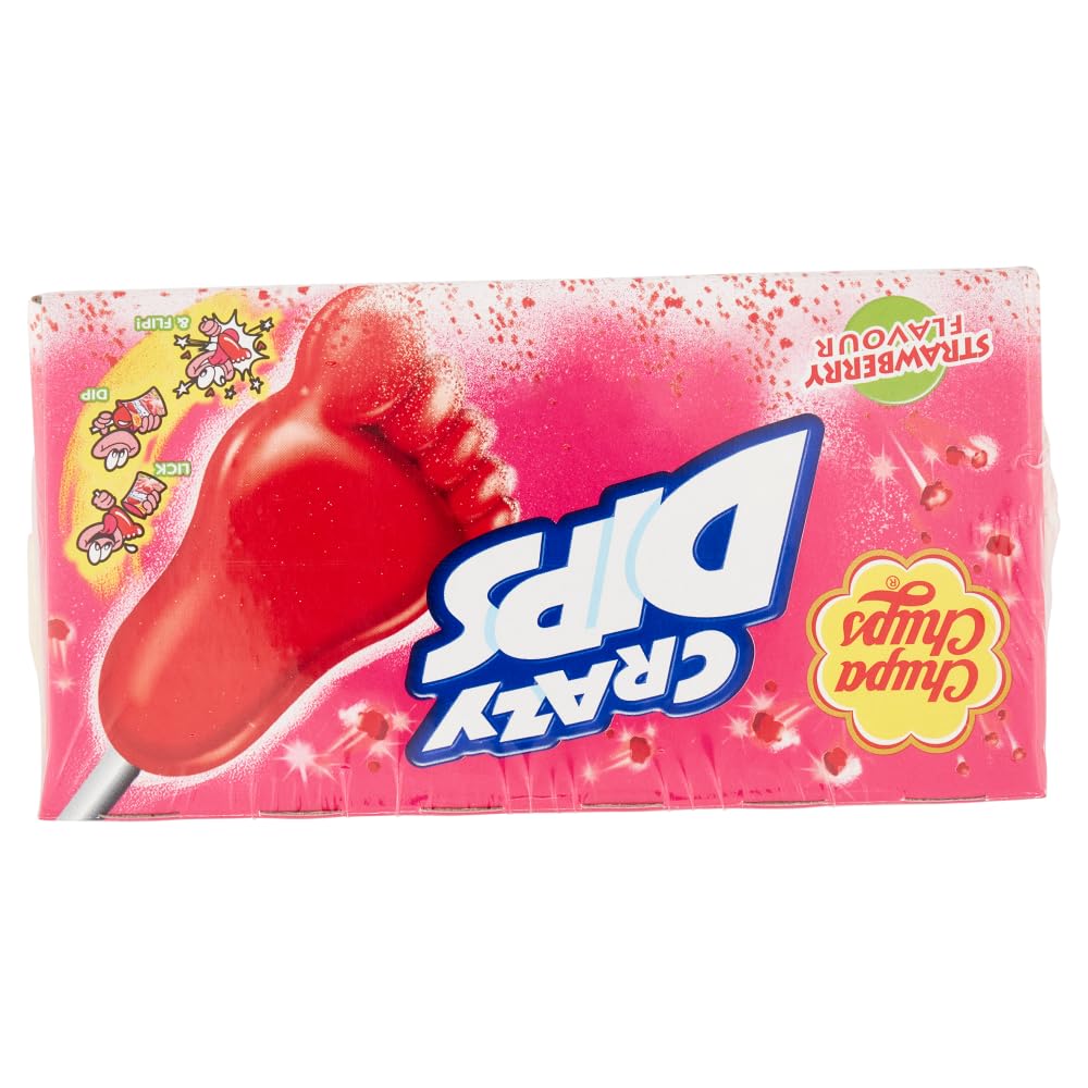 Chupa Chups Crazy Dip "Strawberry" 11.85OZ/336G