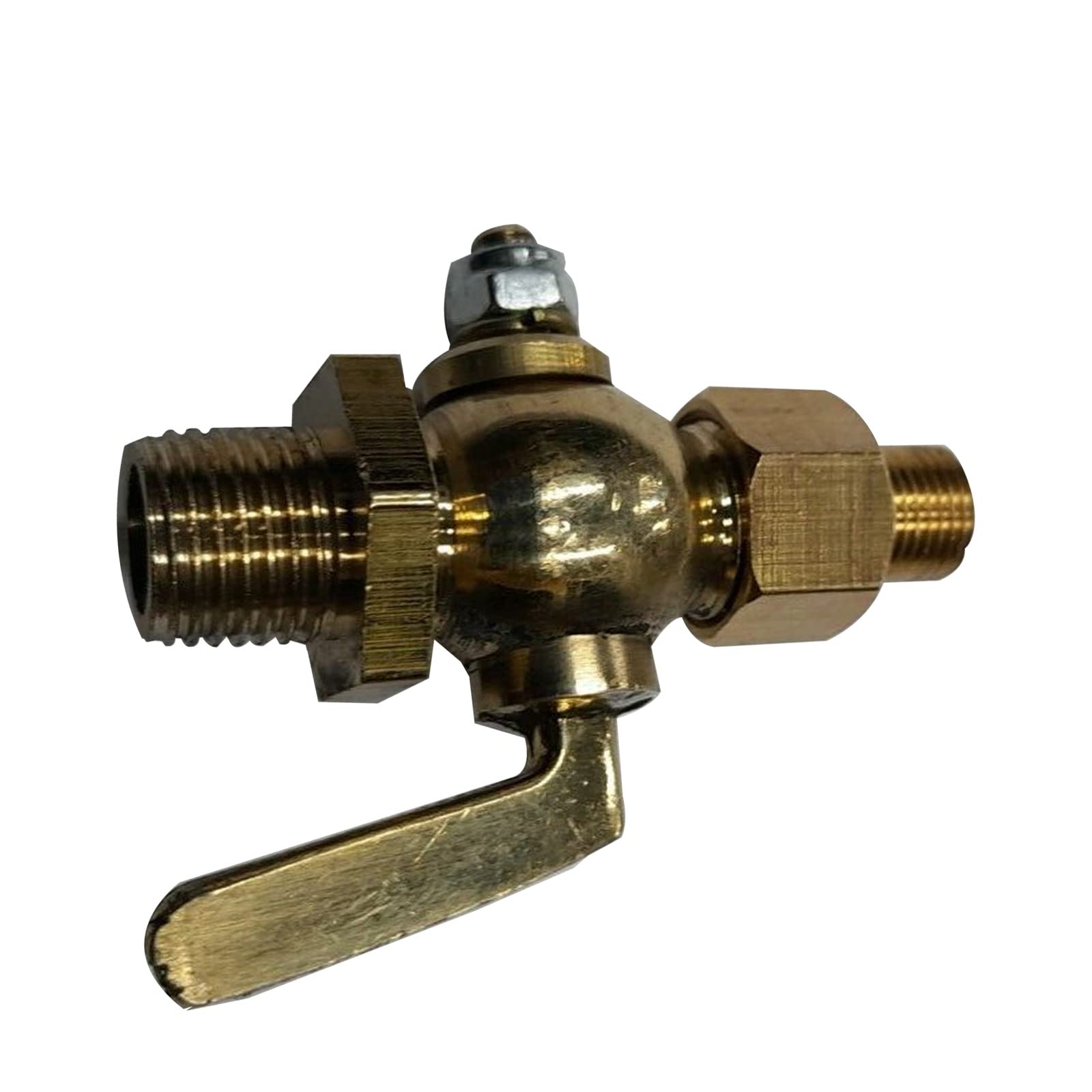 Carter Vespa Sip Rubinetto Carburante In Ottone Per Moto Classiche - Misura 1/4'', Per Norton, Triumph, BSA, Con Interruttore On/off Pompa Per Trattore - Foto 4