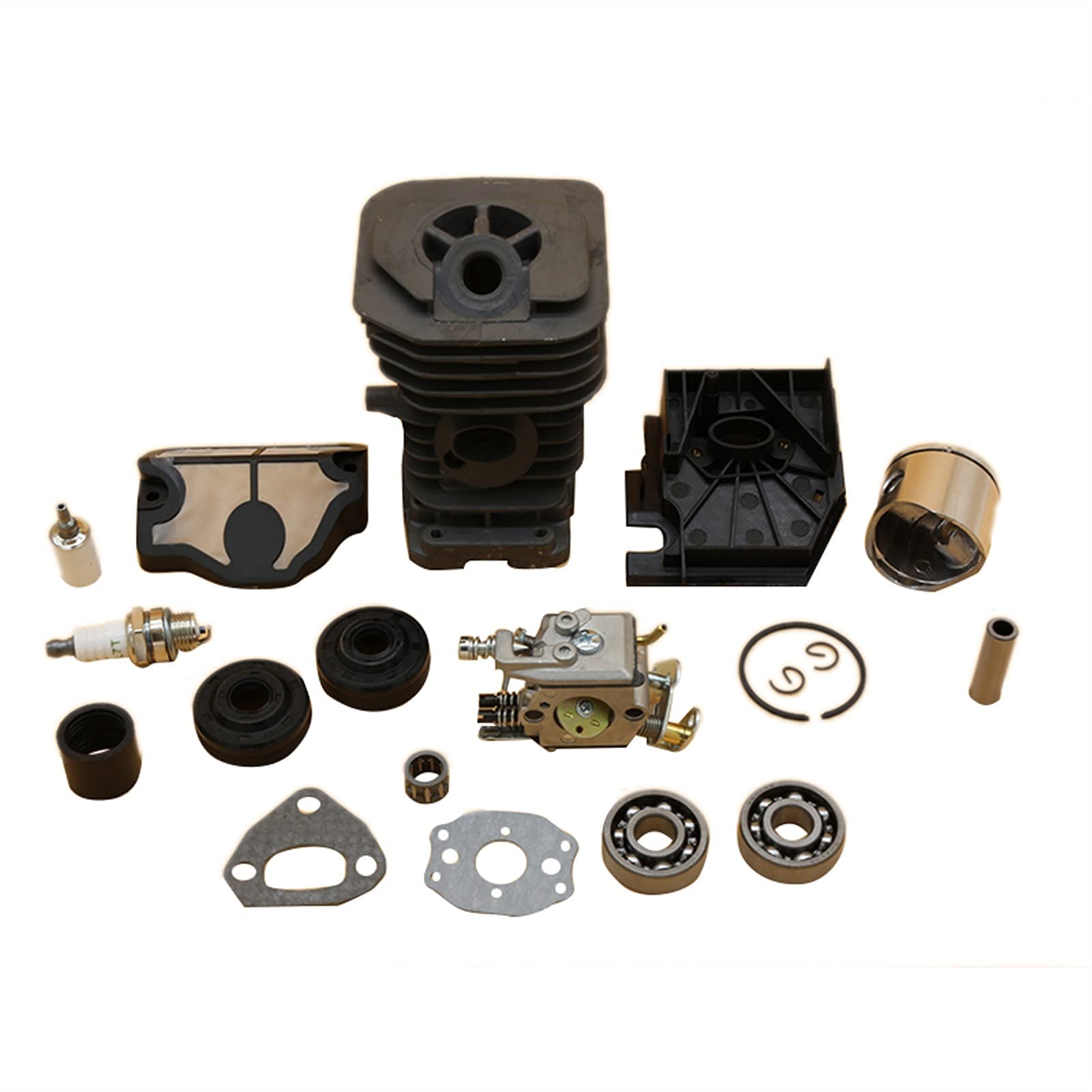 38mm 40mm tłok cylindra gaźnik łożysko zestaw uszczelek
