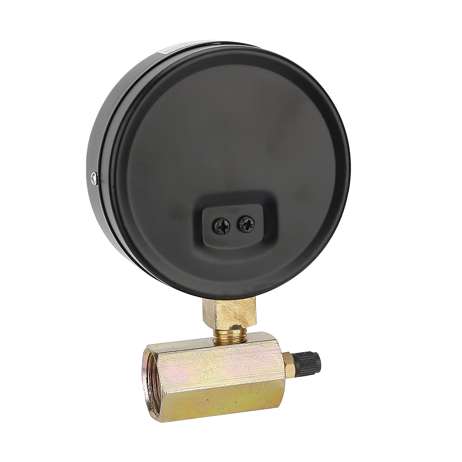 MEASUREMAN Conjunto de medidor de presión de gas de acero de 4 pulgadas, conexión FNPT de 3/4 pulgadas, 0-15 psi/0-30 pulgadas H2O, precisión del 1.6%,