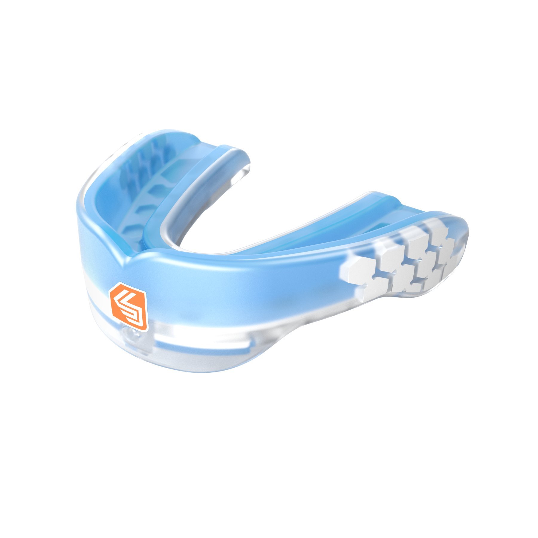 Shock Doctor GelMax Power Mouth Guard- #1 Selling Sports Mouth Guard for Football, Lacrosse, Basketball, All Sports, Youth & Adult Sizes, Includes Helmet Strap
