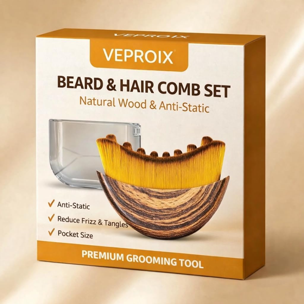 VEPROIX Lymphatic Contour Face Brush for Sculpting & Drainage – Facial Massager for Jawline, Chin & Neck – Reduces Puffiness, Promotes Detox & Lift – Soft Bristles, Improves Skin Glow, Includes Travel Case
