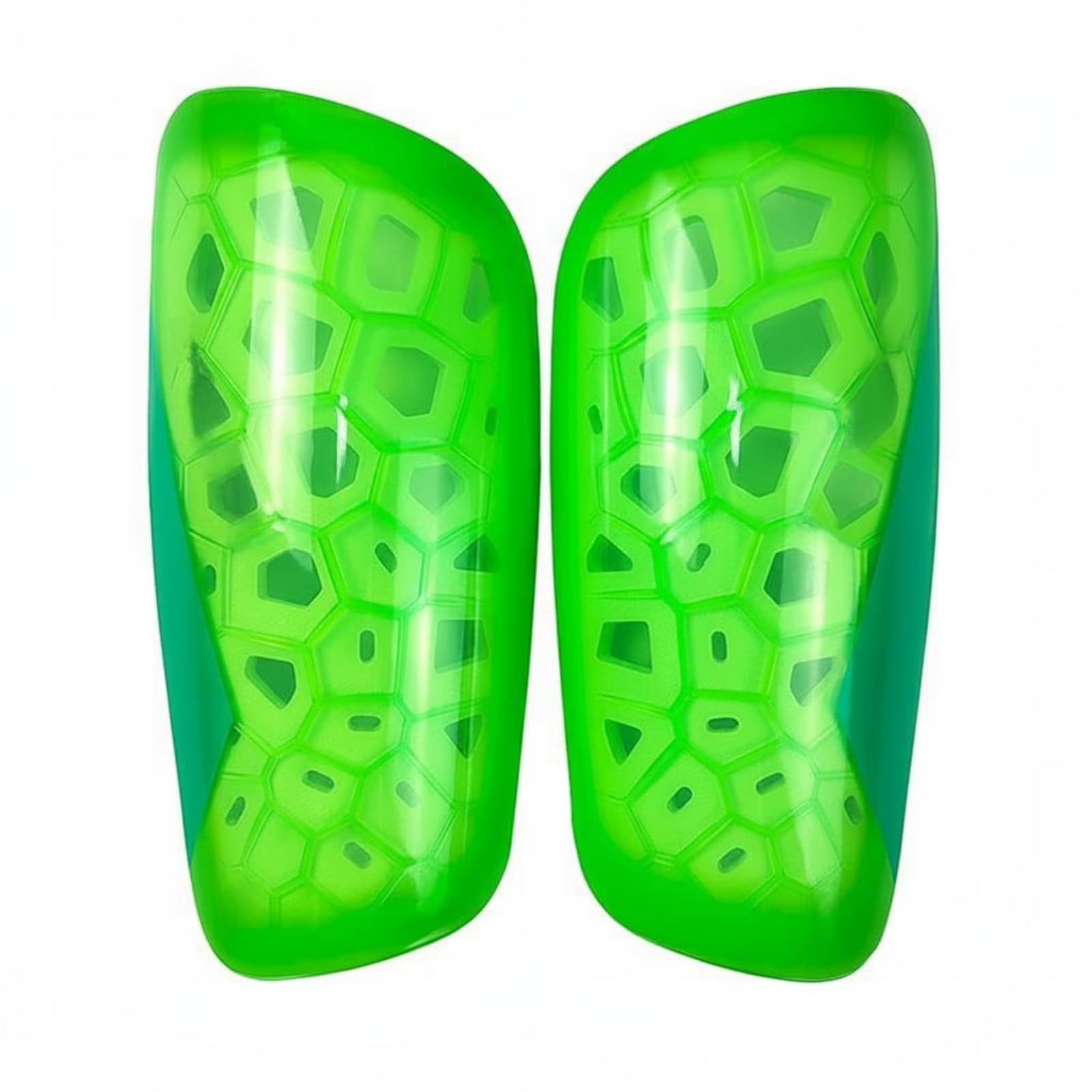 Soccer Shin Guard Shock Protection Football Shin Pad Lightweight Leg Protector for Adults, Teens, Matches, Training, Green, Adult-picture-17