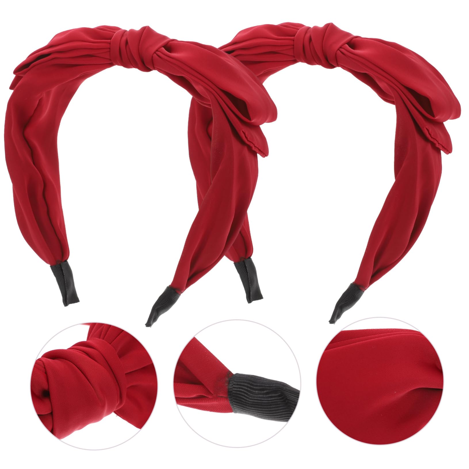 MAGICLULU 3 Juegos De Adornos Para El Cabello Diademas Con Lazo Únicas Para Niñas Para Fiestas De Disfraces Y Celebraciones Navideñas 2 Piezas X 3