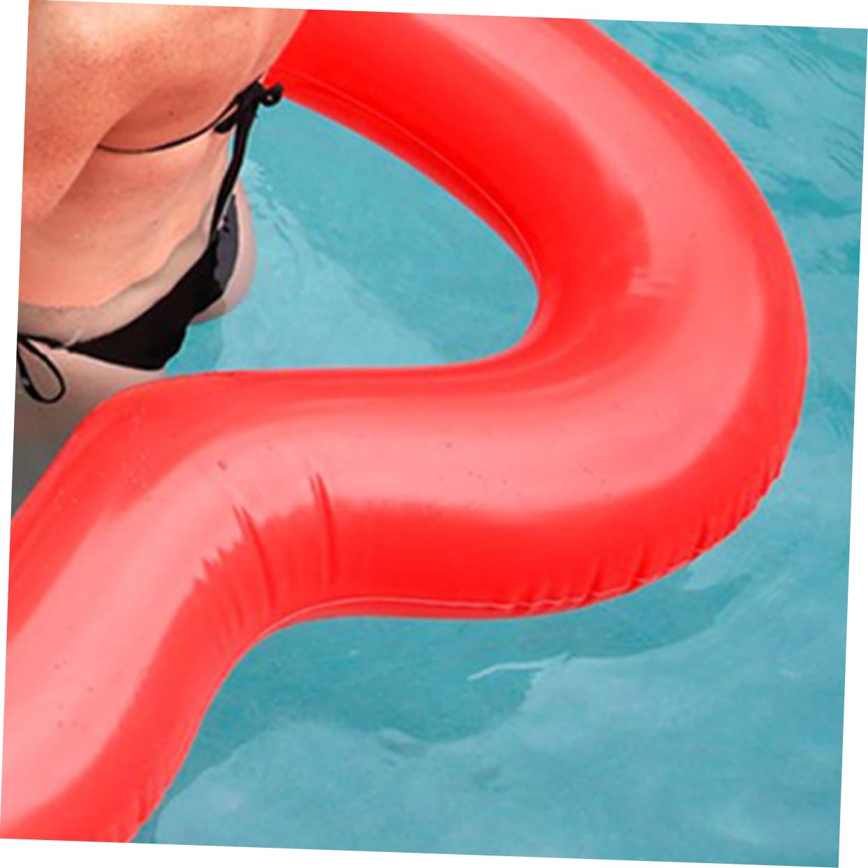 VICASKY 2 Piezas Anillo de natación Flotante Inflable para niños Flotador de Piscina de corazón sillón Inflable Flotador Hinchable Flotador Equipo de natación
