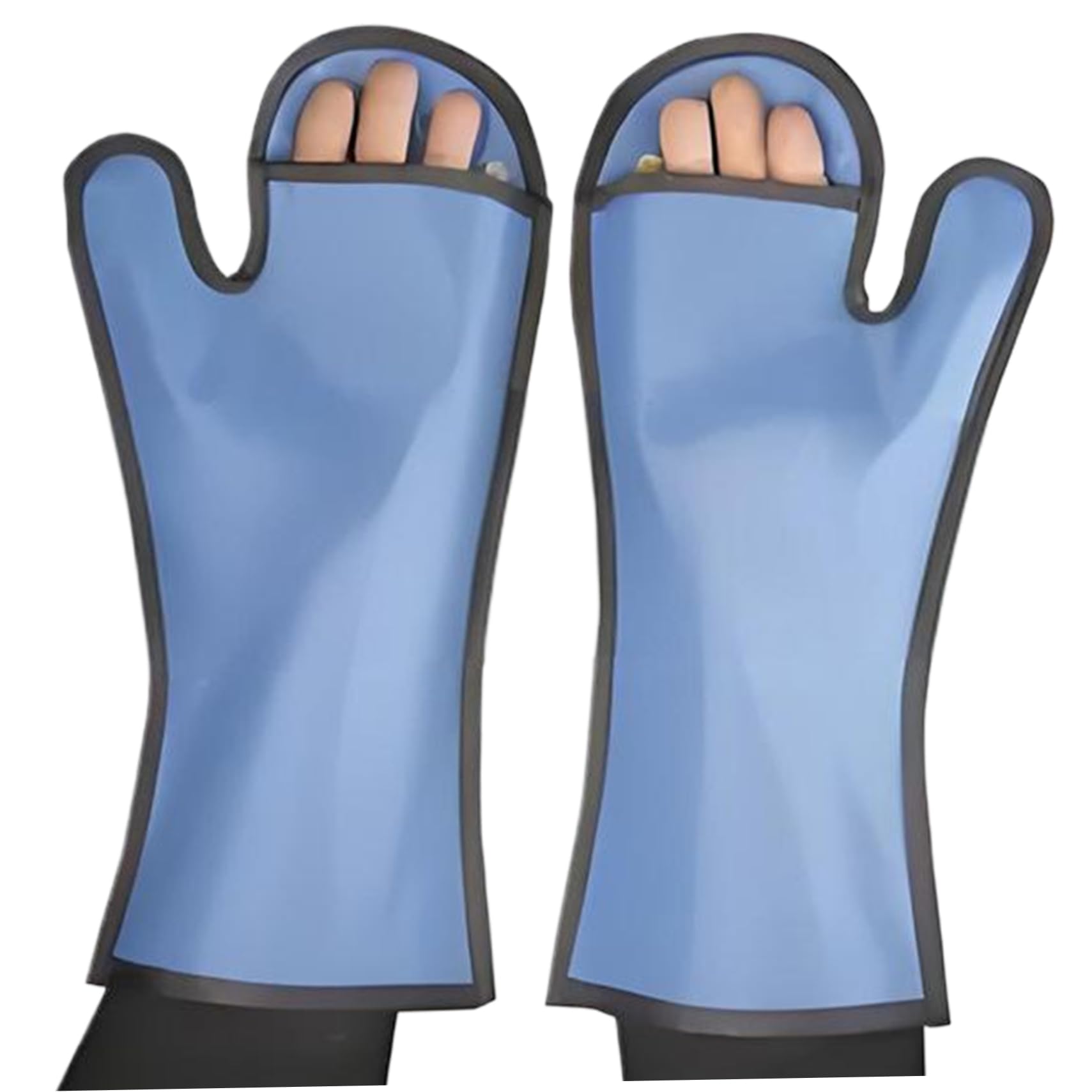 1 par de guantes de plomo, guantes industriales de 0, 35 mmpb, protección contra rayos X de alta resistencia, con plomo de seguridad para protección contra radiación de rayos X, industrial