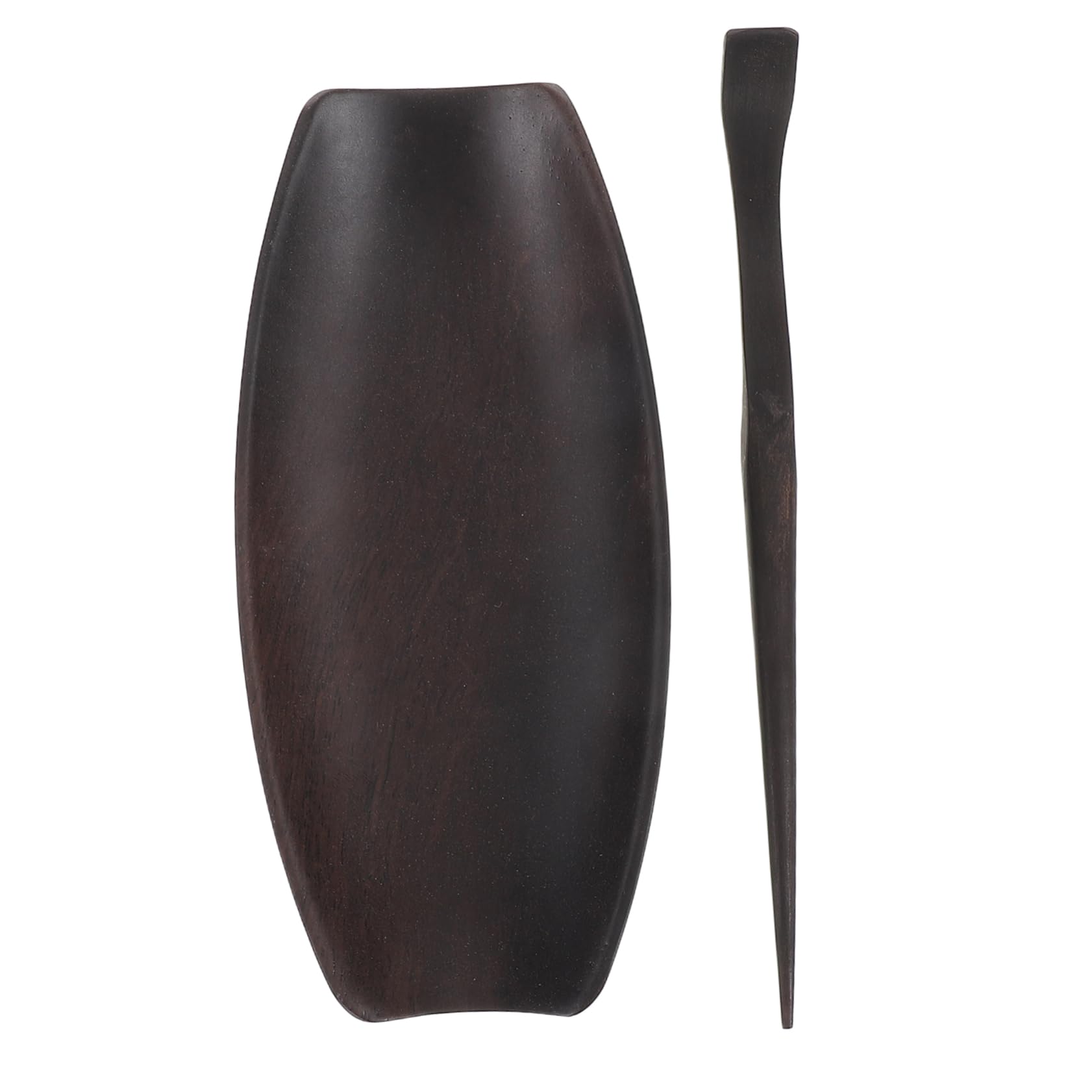 STOBAZA 1 Set Chinese Wood Tea Leaf Spoon Set For Household Tea Ceremony Utensil Tool Kung Fu Tea Accessories Tea Vessel Coffee Bean Loose Tea Leaf Presentation Scoop