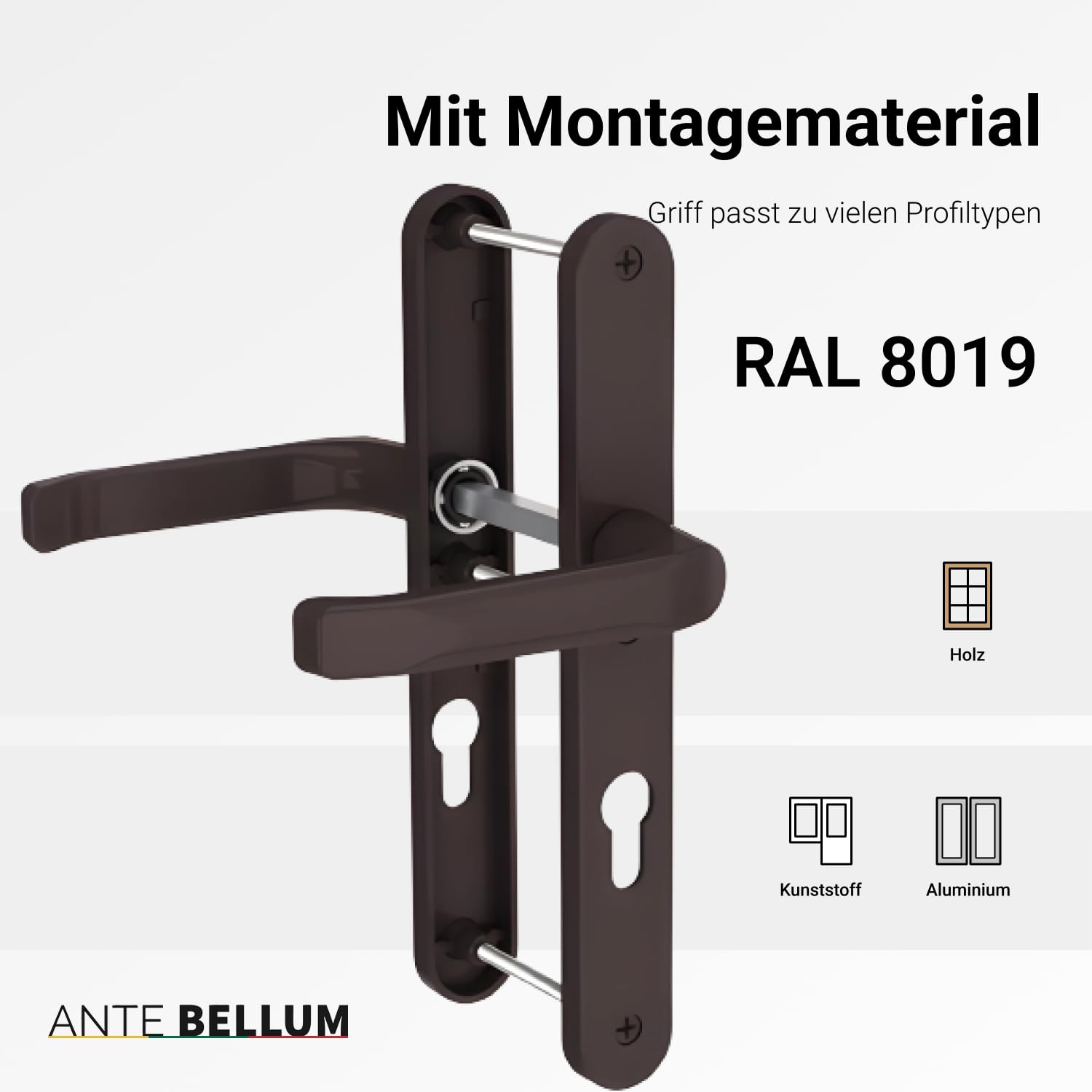 Door Handle for Exterior Front Door - Image 3