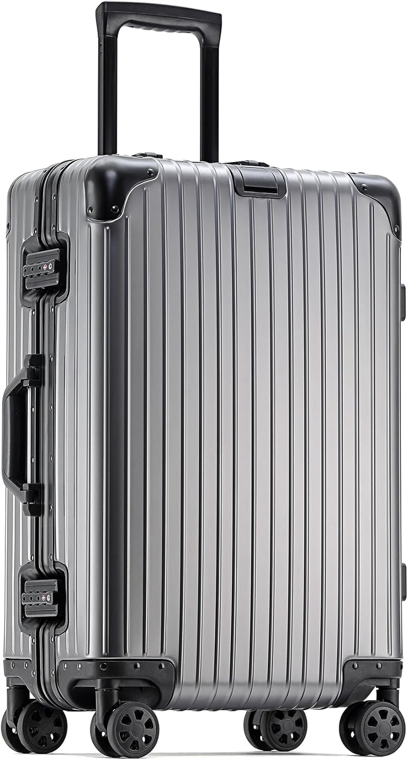 Amazon | [lanbao] スーツケース オールアルミ合金 キャリーケース