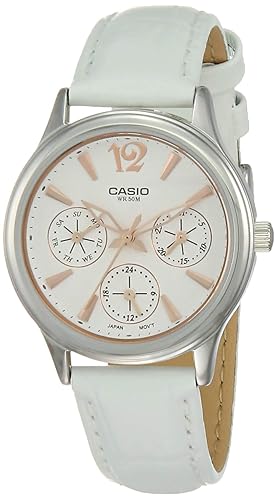 Enticer White Dial Women's Watch - LTP-2085L-7AVDF (A863)