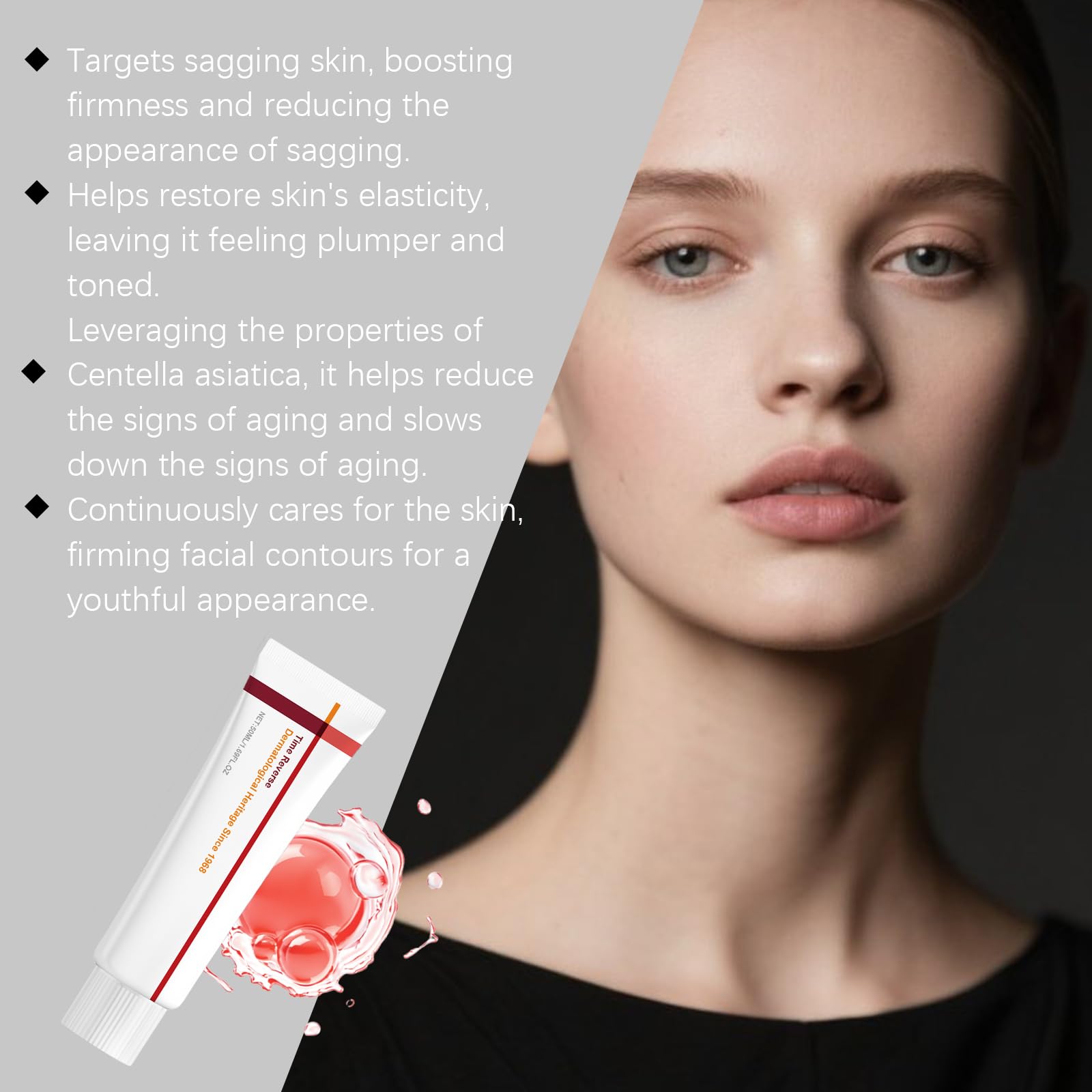 Time Reverse Cream - Zaawansowany, szybko wchłaniający się i odżywczy krem do twarzy, z retinolem, przeciwzmarszczkowy i wzbogacony o centella asiatica. Nawilża i ujędrnia skórę. Przeciwstarzeniowa