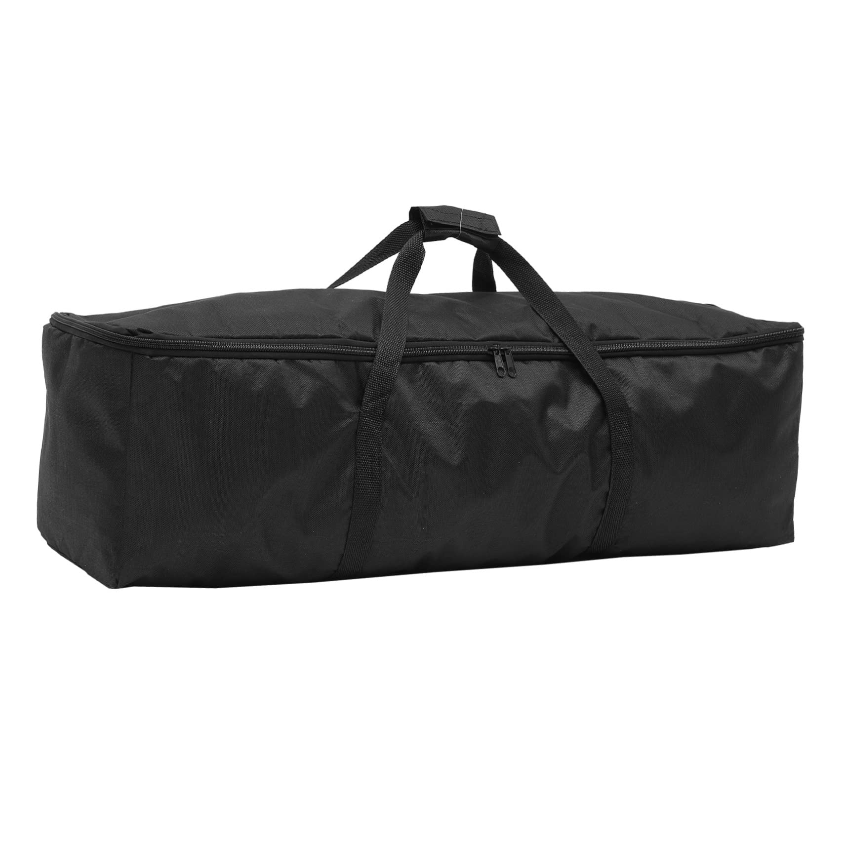 Borsa Portatreppiede Fotografica Singolo Strato Oxford Nera Doppia Zip