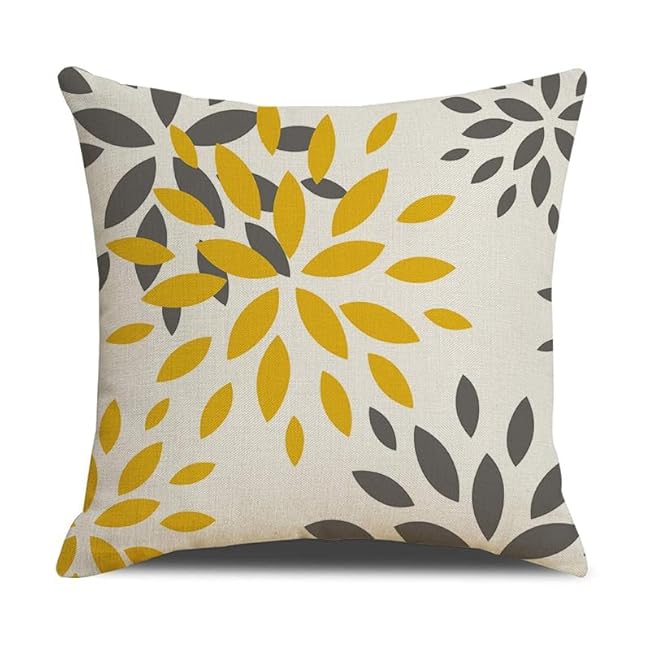 4Pack Throw Pillow Covers 18x18 in Linen Fabric Cushion Covers Throw Pillows for Couch, Decorative Throw Pillow Cases Accent Pillow Covers for Home Bed Couch Sofa Car