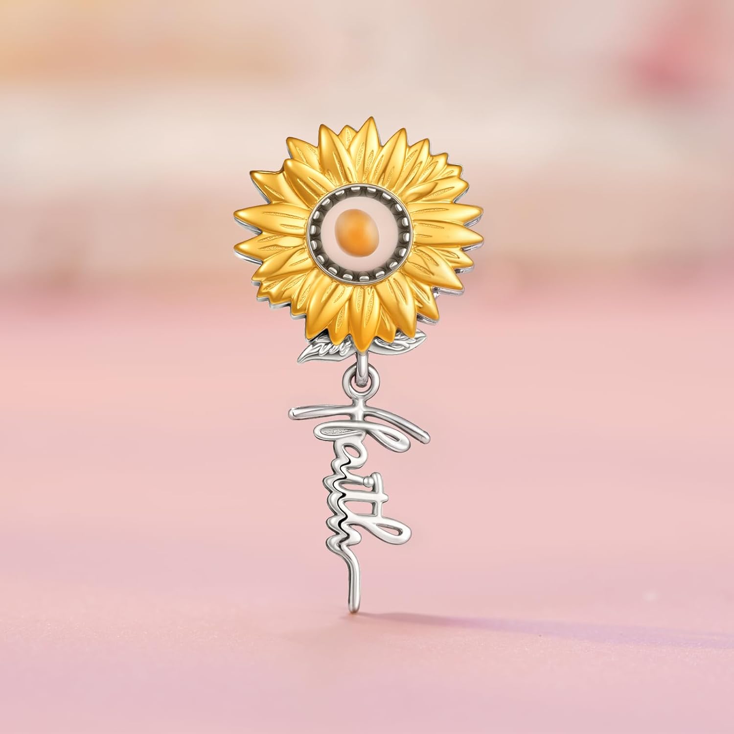 Mustard Seed Charm 925 Sterling Silver Mustard Seed Jewelry Christian Jewelry Gifts for Women