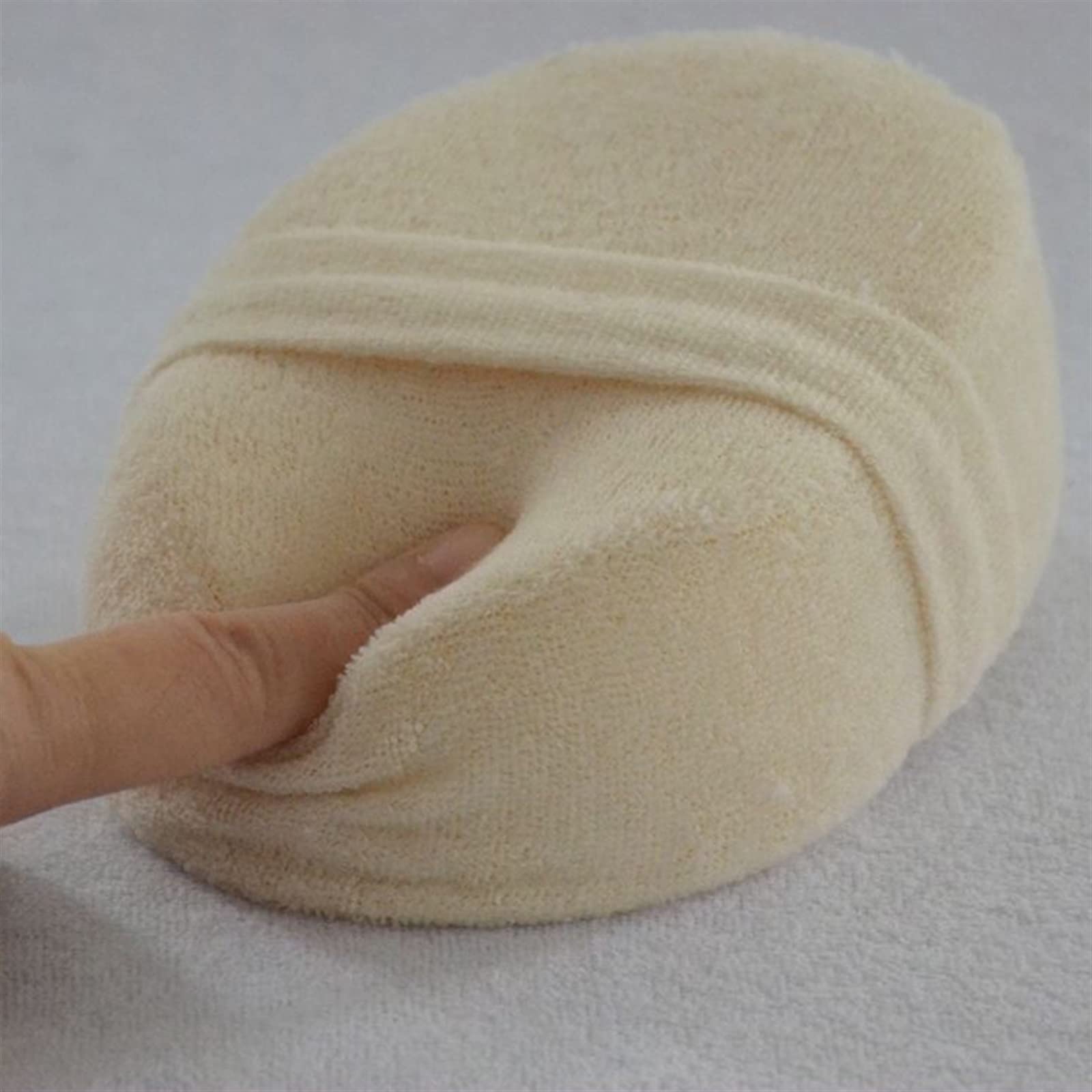 Trockenes Bürsten, natürlicher Luffa-Badeschwamm, Bademopp, Dusche, Körperwäsche, Reinigungsschwamm, langlebig, gesund, Massagebürste