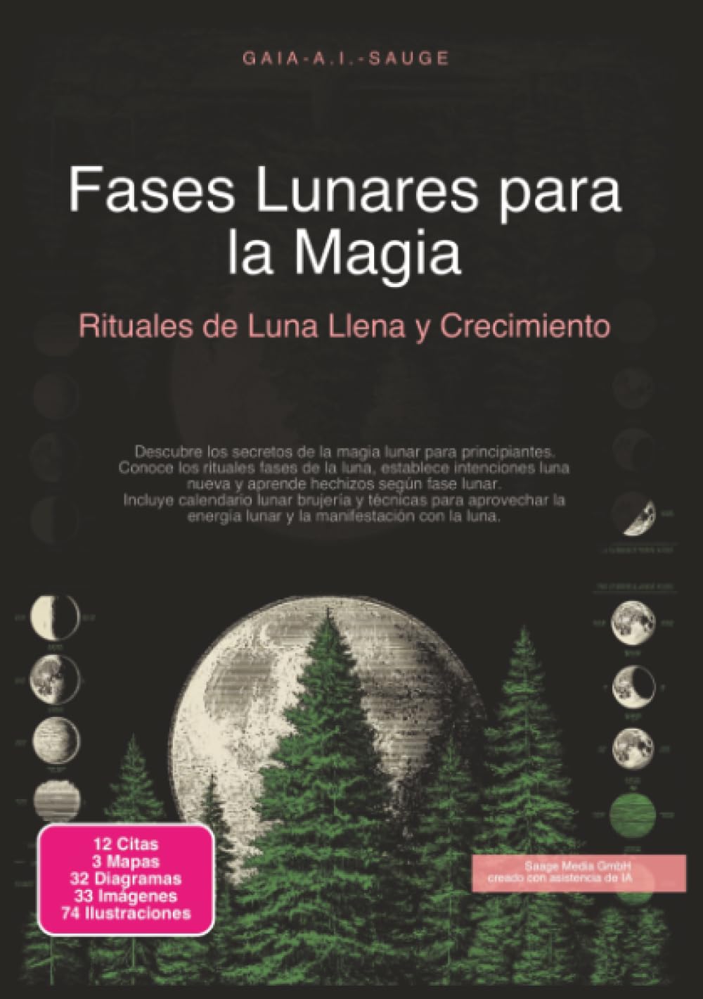 Fases Lunares para la Magia: Rituales de Luna Llena y Crecimiento