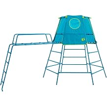 TP Toys 852S TP Explorer Metal Climbing Frame Set & Jungle Run, Blue
