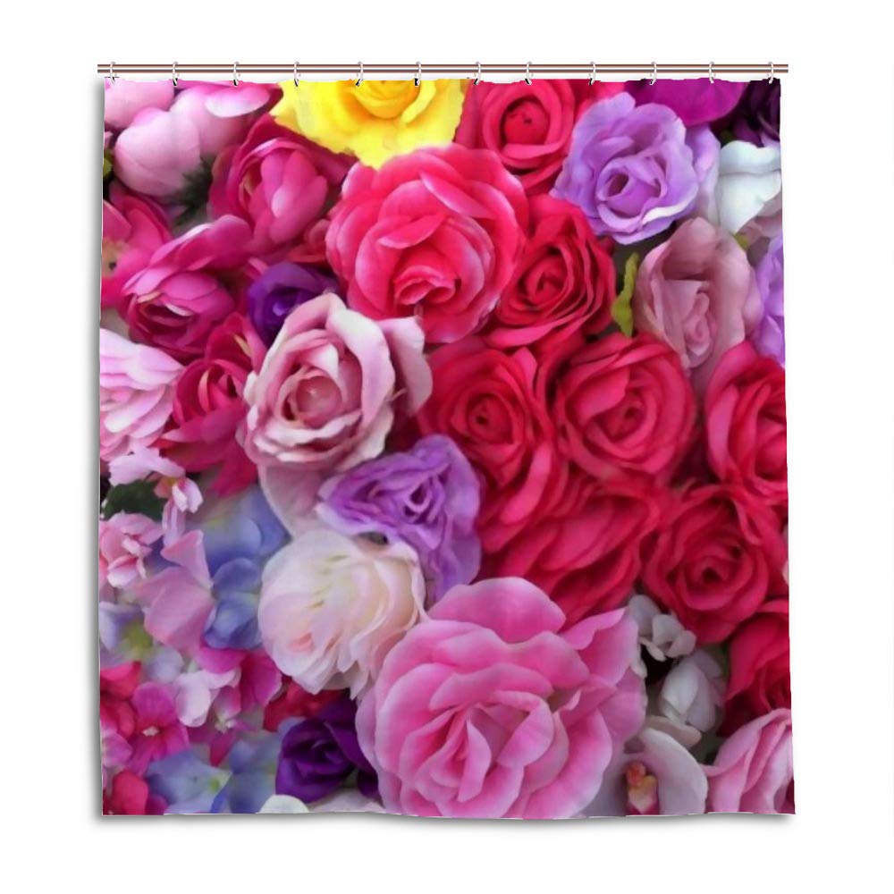 Rideau de douche polyester de qualité supérieure 66x72 inch