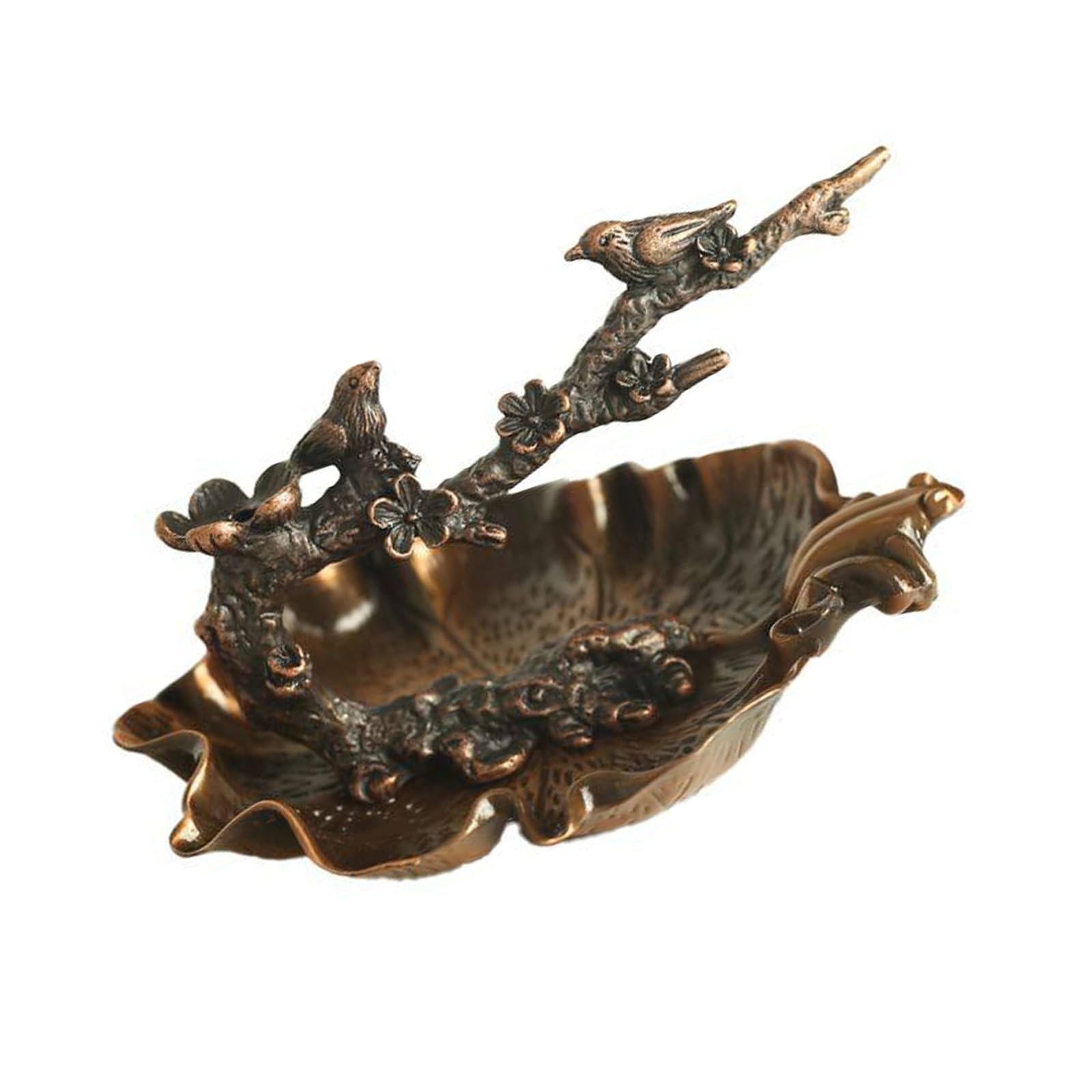Metal Backflow Incenses Burners Tree Branch Frogs Waterfall Holders for Cones Aromatherapies Ornament Backflow Burners