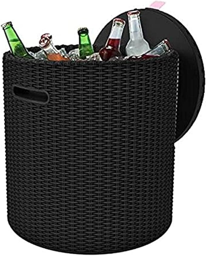 Keter Cool Stool Garden Table 39 Litre Brown : Amazon.fr: Jardin