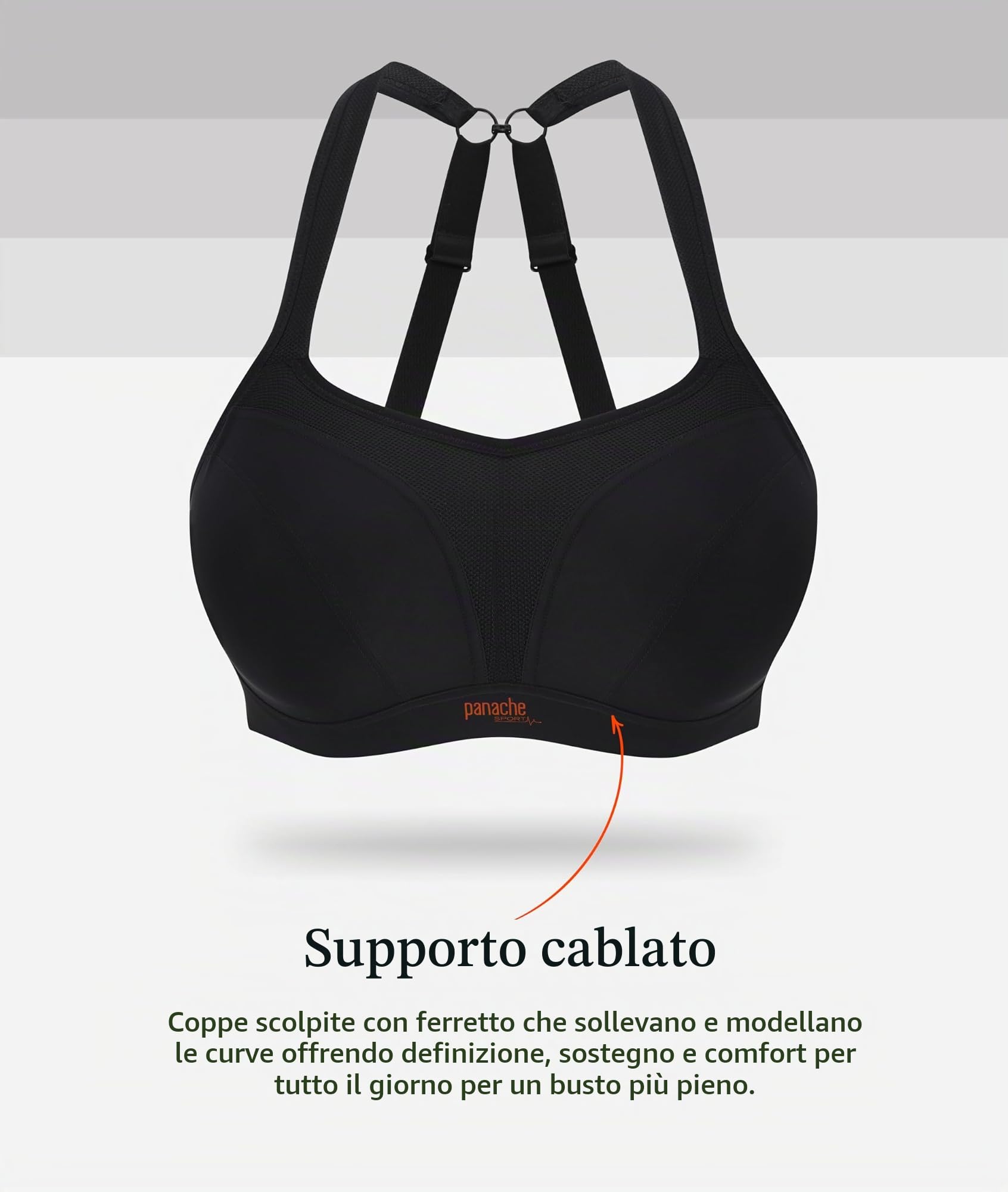 Panache - Sports Bra, Reggiseno Sport da Donna