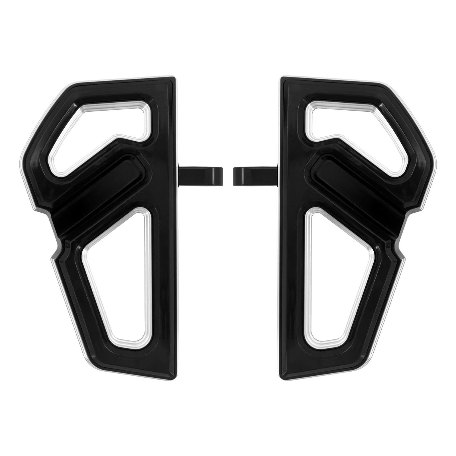 Estriberas Traseras Motocicleta Para HAR&LEY Touring Sportster Dyna Road Street Glide Fat Boy FL Kit Estribo Trasero Para Pasajero Motocicleta Estriberas Pedal Para Suelo Estriberas Motocicleta