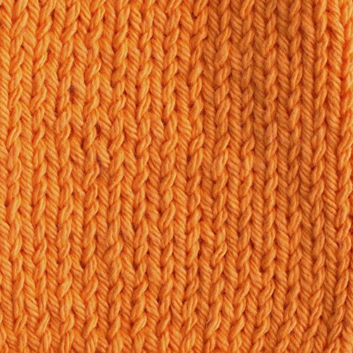 Image of Lily 10200101628 Sugar 'N Cream The Original Solid Yarn, 2.5oz, Medium 4 Gauge, 100% Cotton - Hot Orange - Machine Wash & Dry