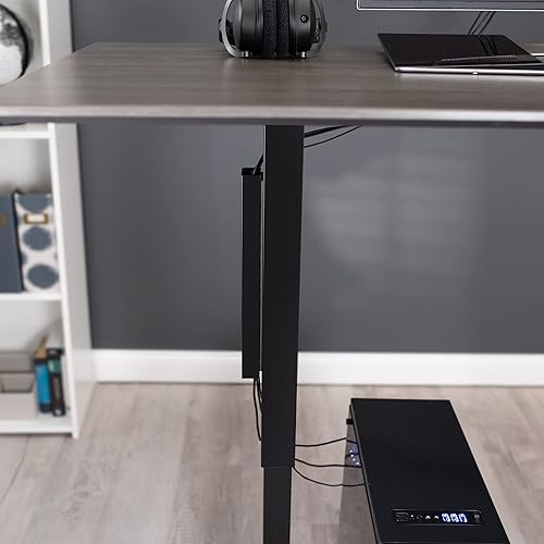 Miniatura 7 de VIVO DESK-AC01-1MB - Canal de gestión de cables vertical magnético de acero de 14 pulgadas, organizador de cables, cubierta para el hogar y la