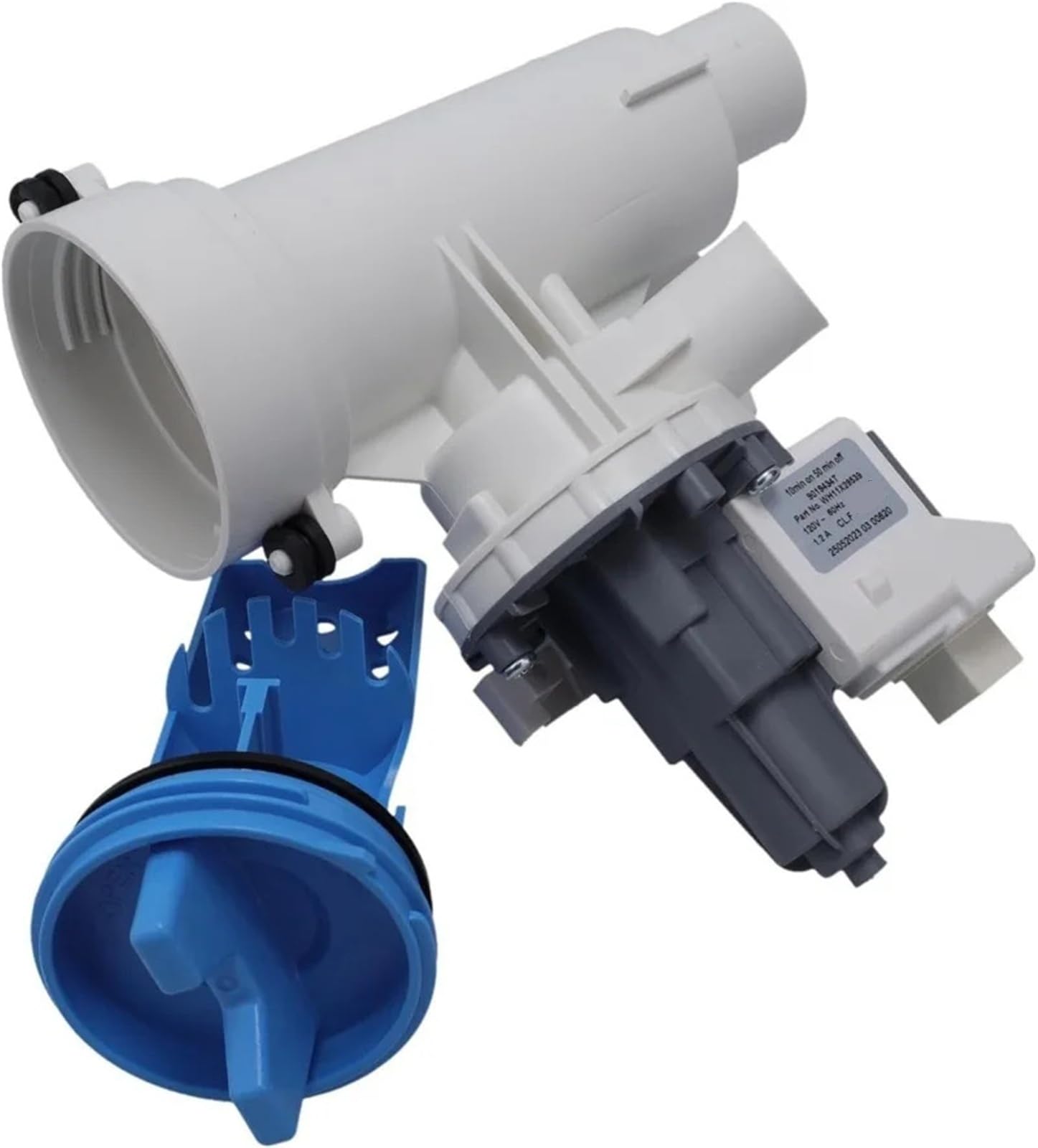 Ablaufpumpe Filter Waschmaschine, Kompatibel mit GE WH11X29539, WDP85158