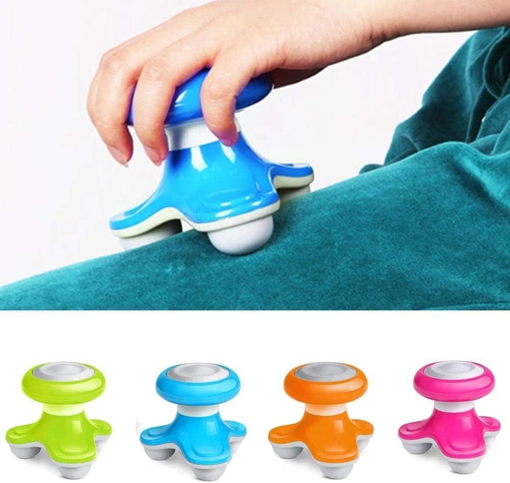 Electric Handled Wave Vibration Massager Body Massager Mini Electric Massager (English Blue) - Image 8