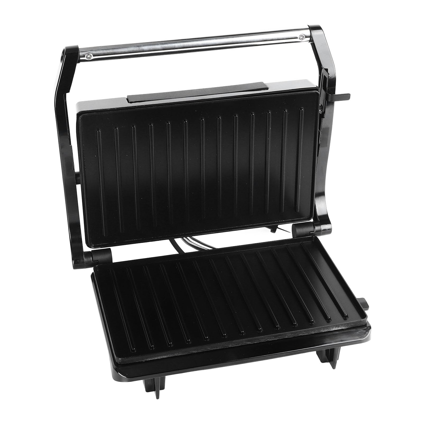 Electric Steak Griddle Double Sided Fast Heating Aluminum Electric Panini Press Grill for Sandwich Breakfast Making for Family Kitchen Use