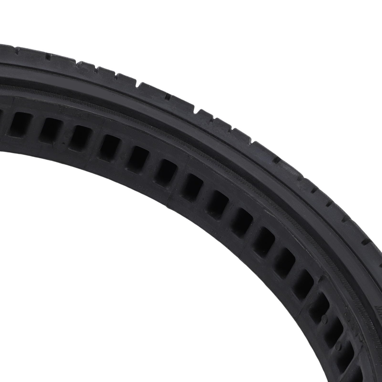banapoy Pneumatico Solido 16x2.125, Pneumatico in Gomma Antiforatura Antideflagrante da 16 Pollici con Ammortizzazione Migliorata per Scooter Elettrici Bici Elettrica, Ruota per