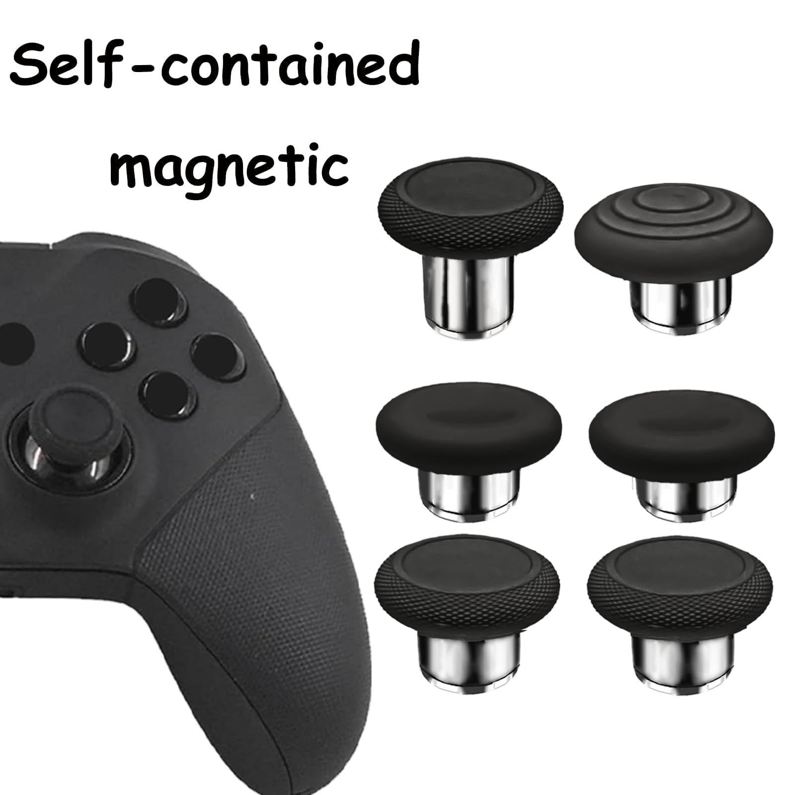 Xbox Elite Series 2 Core クリックボタン換装 Amazon.com: 6 in 1 Elite Series 2 Core Controller Thumbsticks for