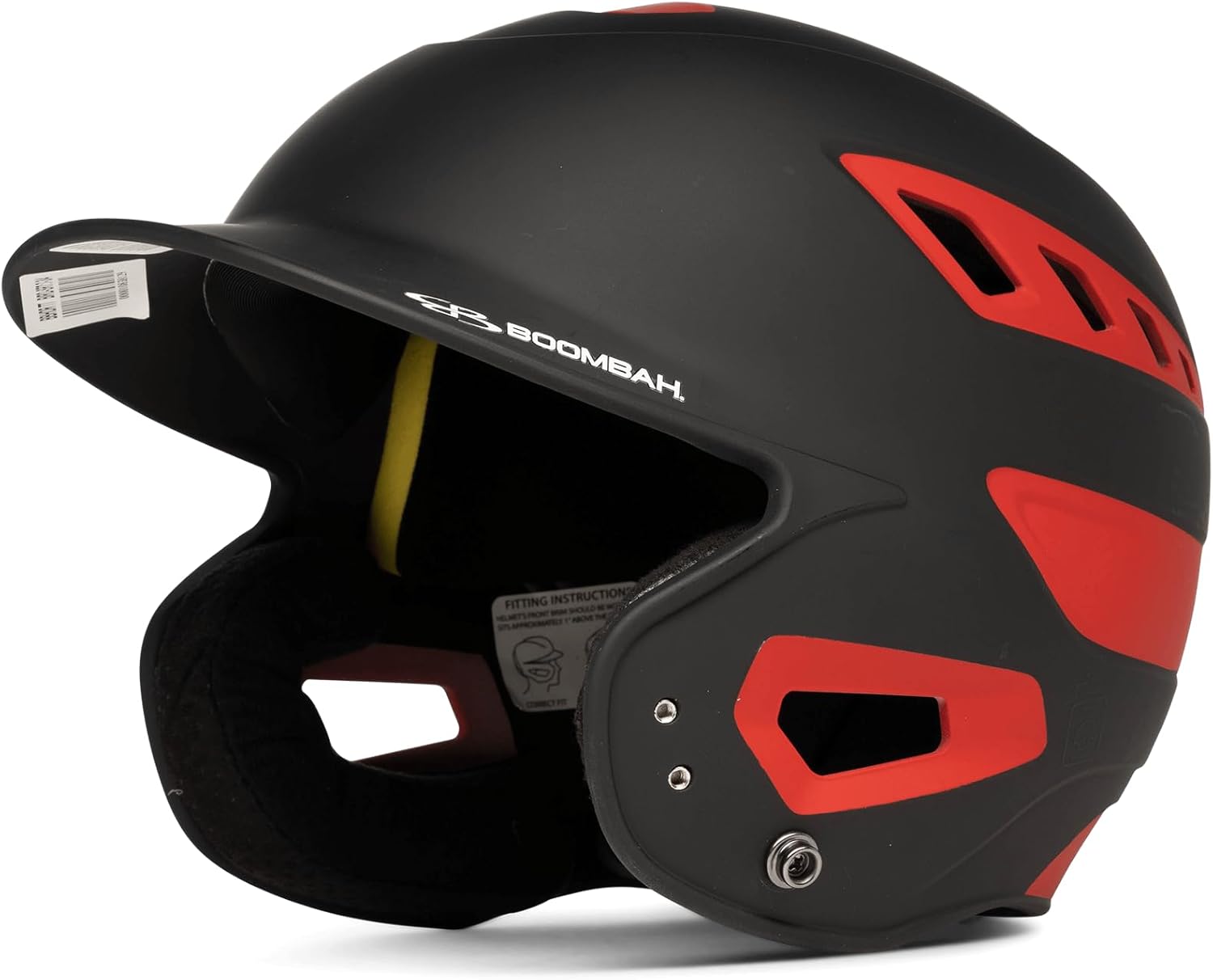 Boombah DEFCON Baseball/Softball Batting Helmet - Matte Two Tone - Multiple Color Options - 2 Sizes