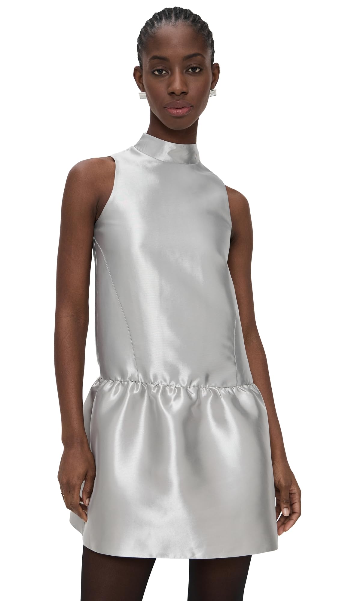ALIGNE Mini Satin Party Dress