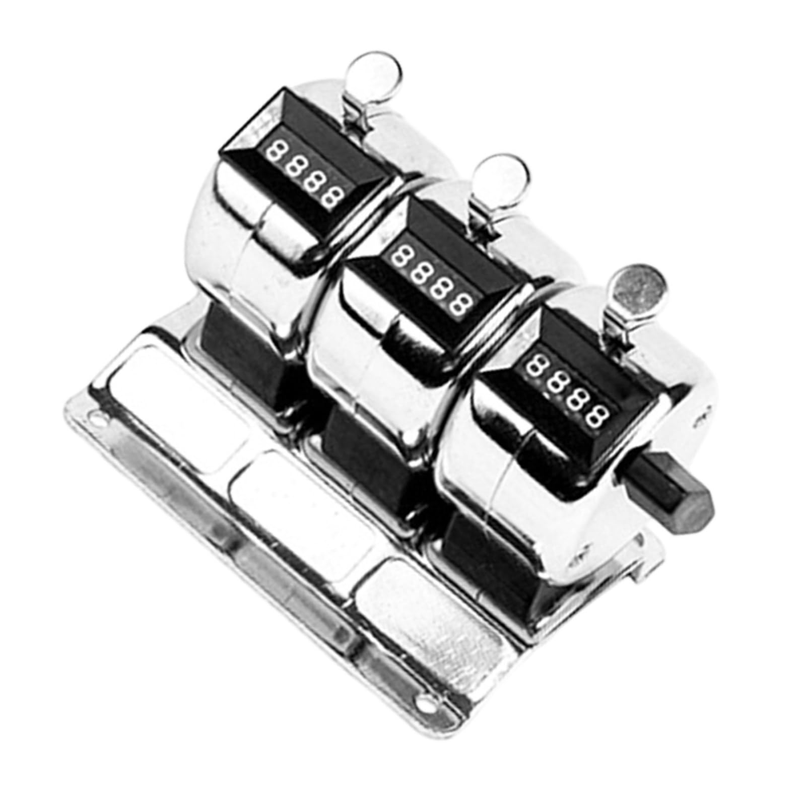 Robustes Tally Counter Werkzeug aus Metall mit Nullstellung, ergonomischem mechanischem Clicker für die Ereignisbewertung und Bastelprojekte Reset Zähler