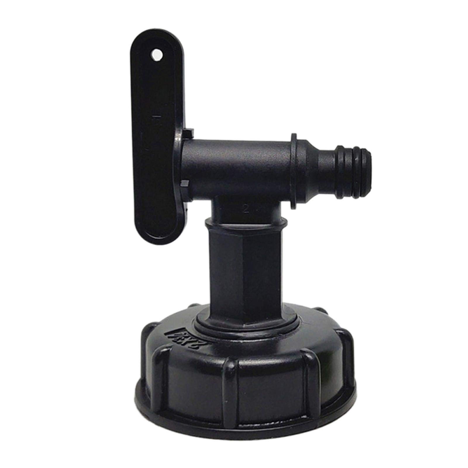 Veeteah IBC Tank Tap Adapter Connector for Garden Hose Faucet Replacement Water Tank Hose Fitting Parts