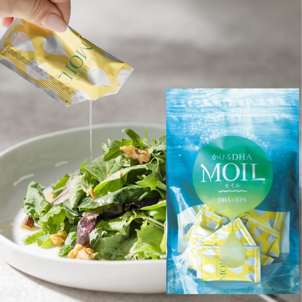 Amazon.co.jp: MOIL DHA 30包 健康オイル 個包装 小分け オメガ3