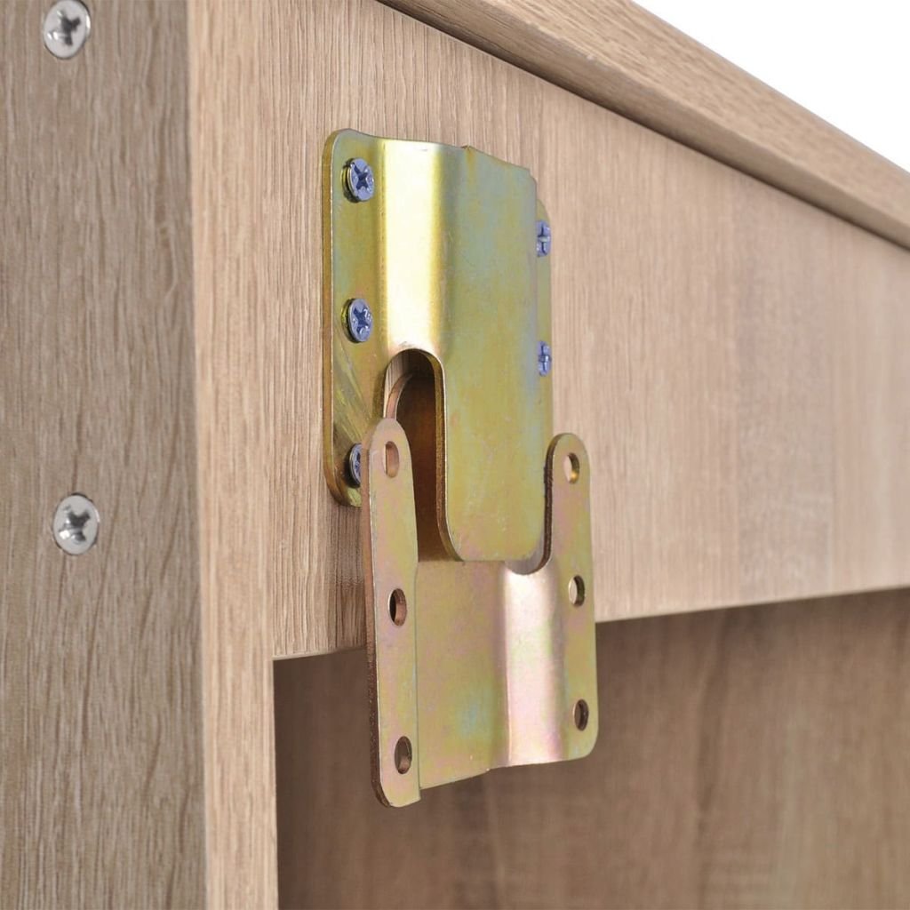 Homgoday Set Mobili da Bagno 9 pz con Lavandino Beige, Lavandino Piccolo Bagno, Tappo Lavandino Bagno, Lavandini, Filtro Lavandino Bagno, Tappi Lavandino Bagno, Scarico Lavandino Bagno